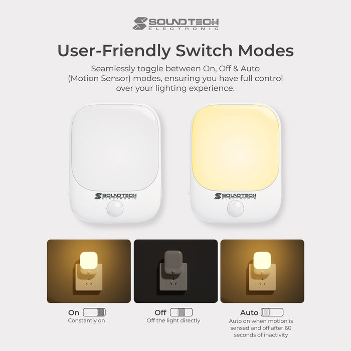 SOUNDTEOH ML-205 MOTION SENSOR LIGHT