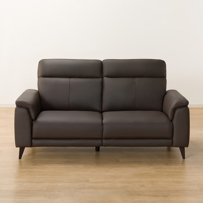 3S-SOFA LB07 LEATHER DBR