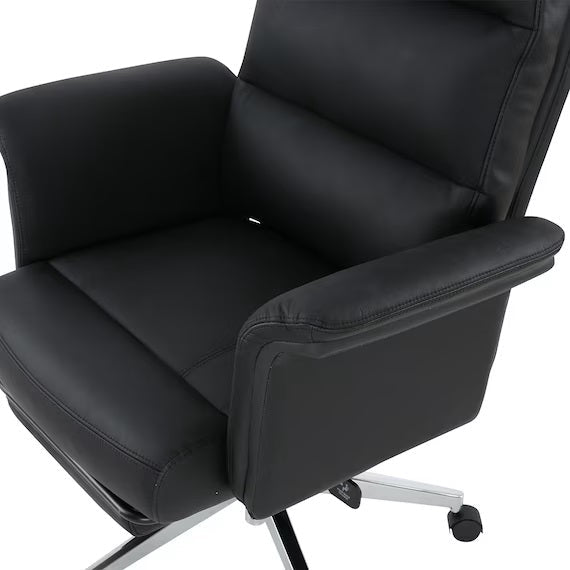 CONFORTCHAIR OC909 LEATHER BK