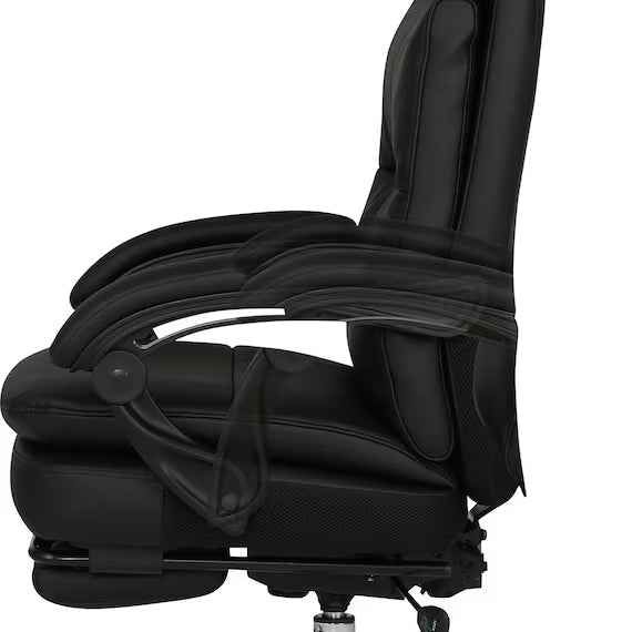 OFFICE CHAIR OC702N PVC BK