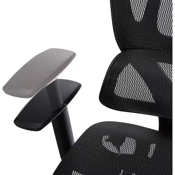 OFFICECHAIR OC707 SMALL ELASTOMERMESH BK