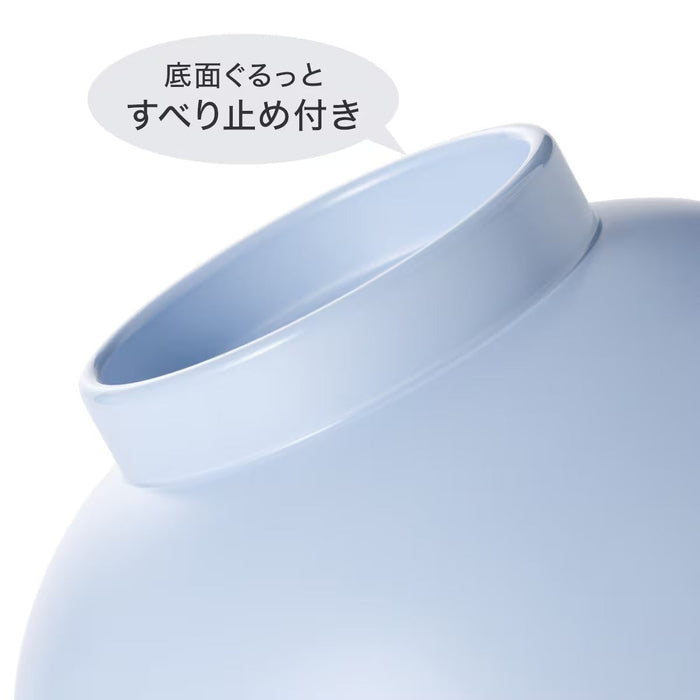 NON SLIP RICE BOWL BL WATER REPELLENT