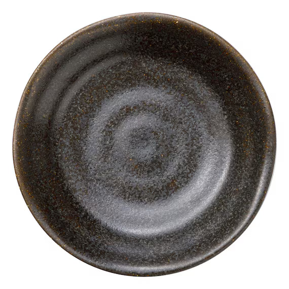 PLATE 9CM BK MINOYAKI