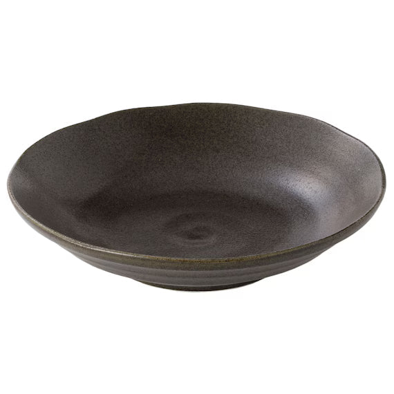 DEEP PLATE 20CM BK MINOYAKI