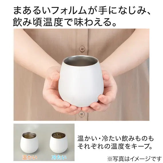 ROUND STAINLESS TUMBLER 250ML RO