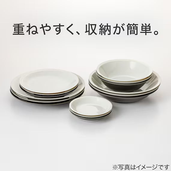 ULTRA LIGHTWEIGHT 18CM ROUND PLATE KARU:ECLE RIM PLATE IV
