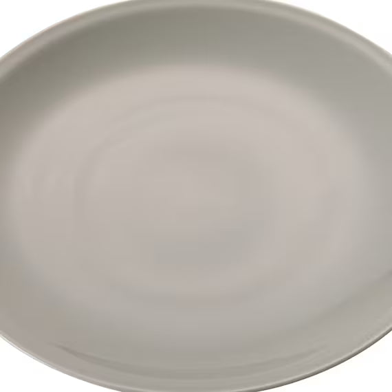 ULTRA LIGHTWEIGHT 23CM ROUND PLATE KARU:ECLE RIM PLATE GY