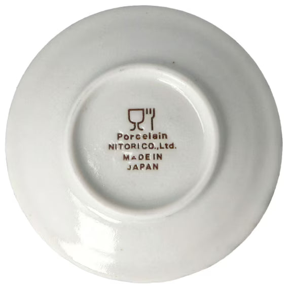 ULTRA LIGHTWEIGHT 9CM ROUND PLATE KARU:ECLE NISHOKUTOKUSA