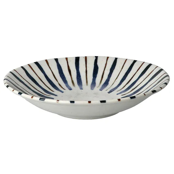 ULTRA LIGHTWEIGHT 22CM ROUND DEEP PLATE KARU:ECLE NISHOKUTOKUSA