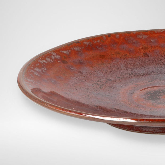 ULTRA LIGHTWEIGHT 18CM ROUND PLATE KARU:ECLE AKATETSUYU