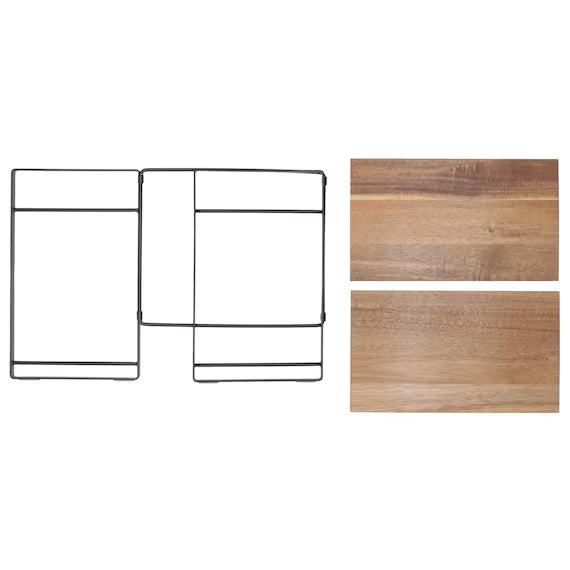 FOLDABLE ACACIA SEASONING RACK SY02