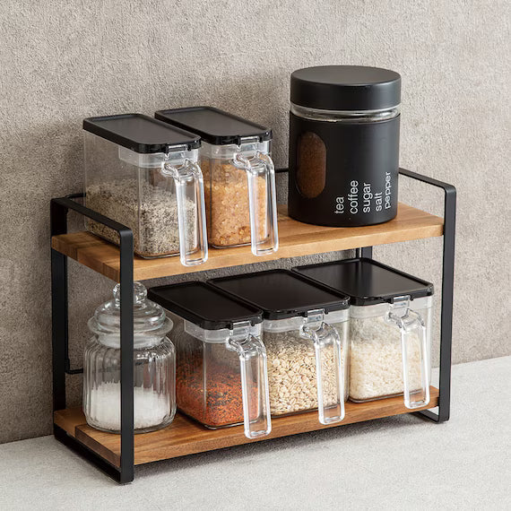 FOLDABLE ACACIA SEASONING RACK SY02 WL