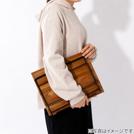 FOLDABLE ACACIA SEASONING RACK SY02 WL