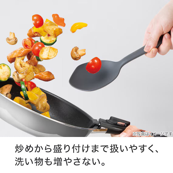 SILICONE SPOON L KY033