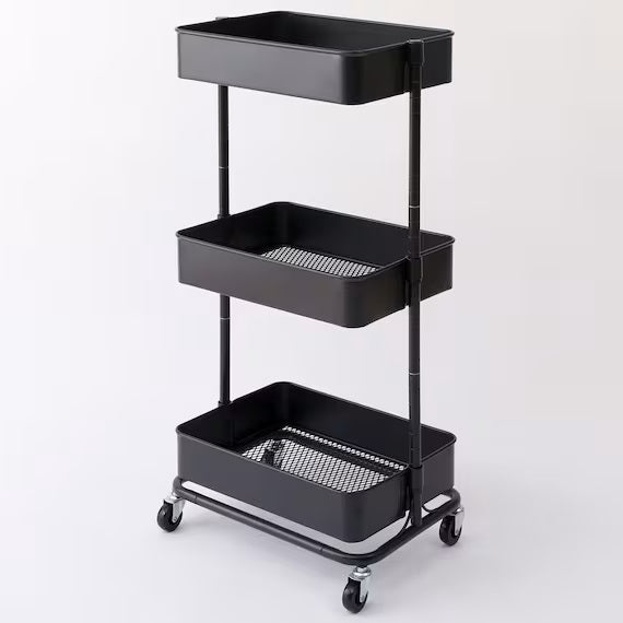 STEEL WAGON TROLLEY4 BK