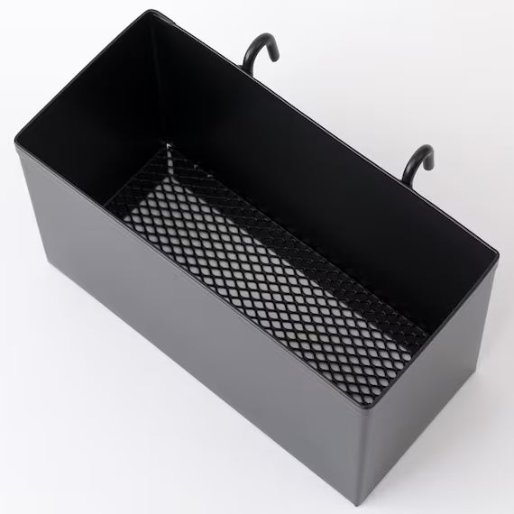 ACCESSORY BOX STEEL WAGON TROLLEY BK