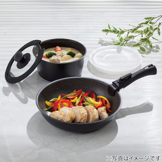 IH LIGHT FRYPAN DEEP 26CM BK TORERU3 KY046
