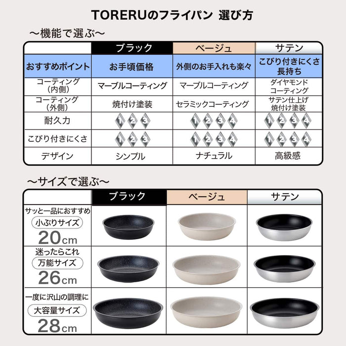 IH FRYPAN 26CM BE TORERU3 KY048