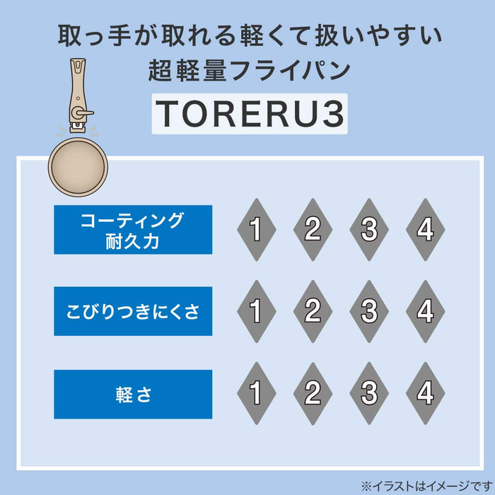 IH FRYPAN 26CM BE TORERU3 KY048