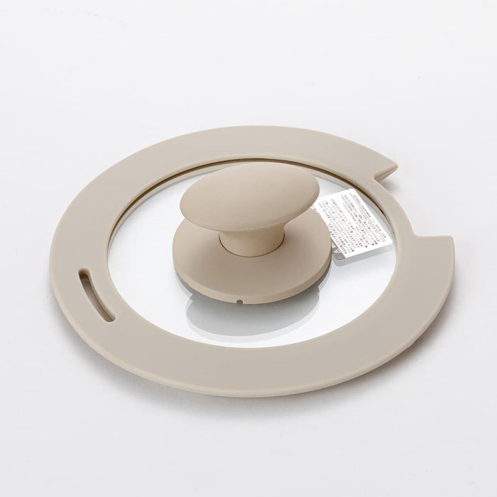 GLASS LID WITH SILICONE EDGE 16CM BE TORERU3