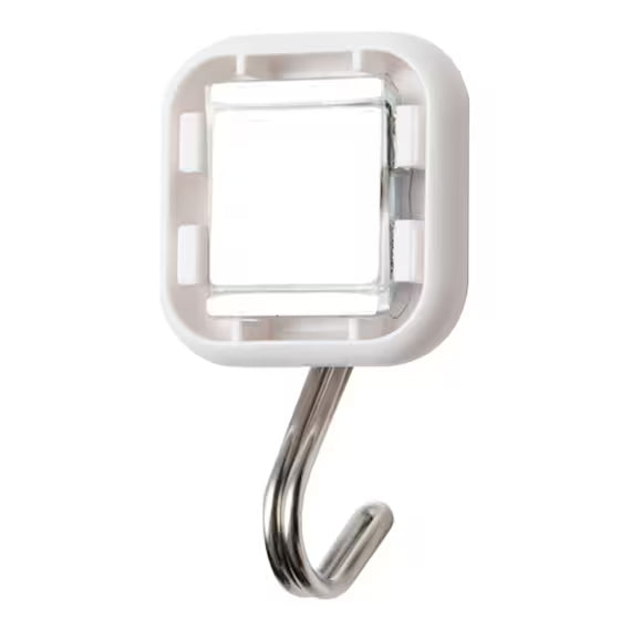 NEODYMIUM MAGNET HOOK 2PCS WH