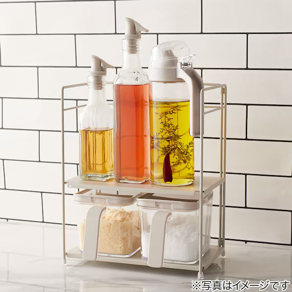 HEIGHT ADJUSTABLE SPICE RACK 22X27 MO DR001