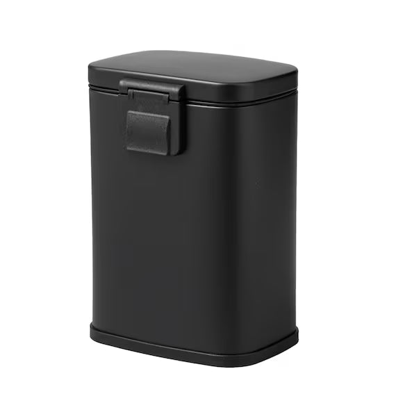 RECTANGLE SOFT-CLOSE TRASH CAN H8-5L BK