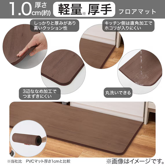 FLOORMAT EVA DBR 45X180 NA22