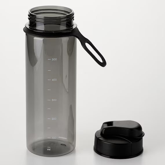 WATER BOTTLE WITH HANDLE LH-600ML BK