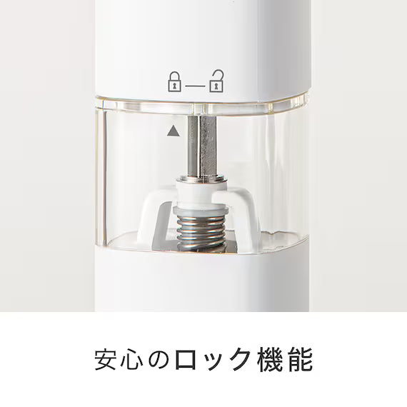 ELECTRIC SALT&PEPPER MILL WH