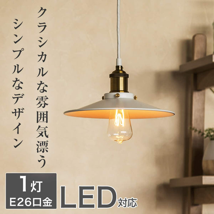 PENDANT LIGHT DISK-ML WH