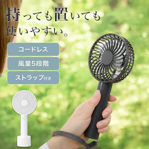 RECHARGEABLE HANDY FAN HF317-DGY