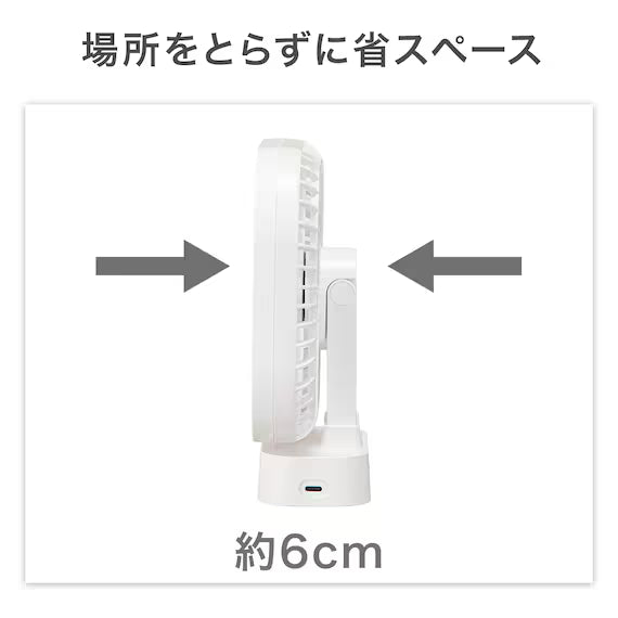 CORDLESS SLIM FAN TF24-WH