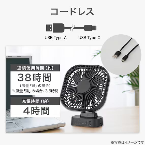 CORDLESS SLIM FAN TF24-DGY