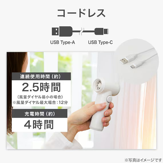 CORDLESS POWERFUL JET FAN WH