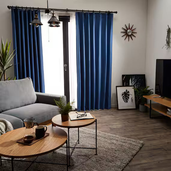 CURTAIN RD140 BL 100X200X2