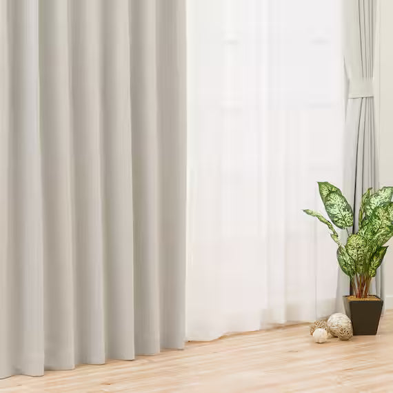 CURTAIN RD140 GY 100X200X2