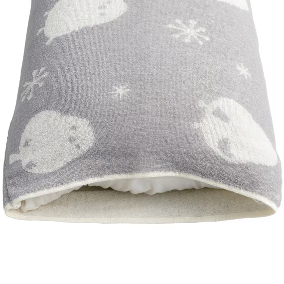 STRETCH PILE PILLOWCOVER DM3 SHIMAENAGA GY
