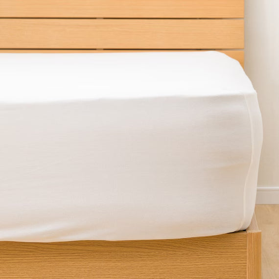 STRETCH FITTEDSHEET38GL NFIT FT05 COTTON WH GQ-K