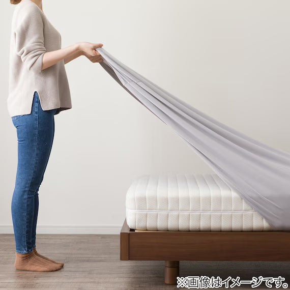 STRETCH FITTEDSHEET38 NFIT FT01 PREMIUM WH SD-D