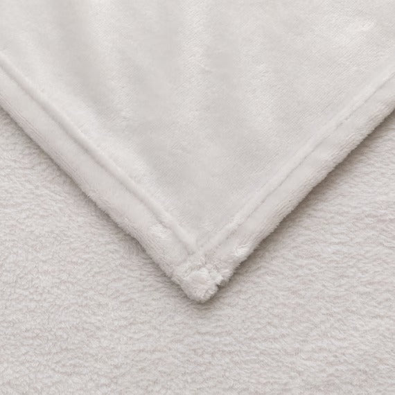 BLANKET SMOOTH TOUCH FRILL A2416 GY S