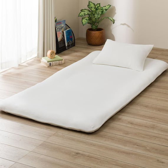 FITTED SHEET38 WGAUZE WH SZ38 Q