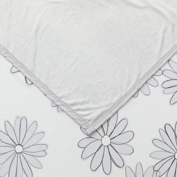 REVERSIBLE NCOOL BLANKET SP S2509 FLOWER GY S