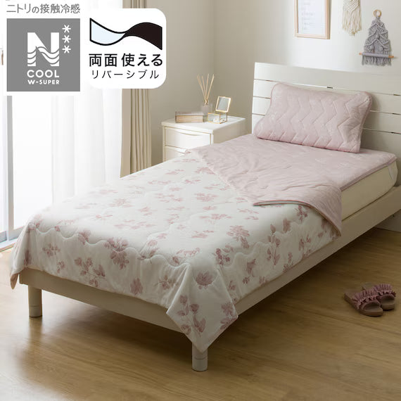 REVERSIBLE COMFORTER N COOL WSP S2511 FLOWER RO Q