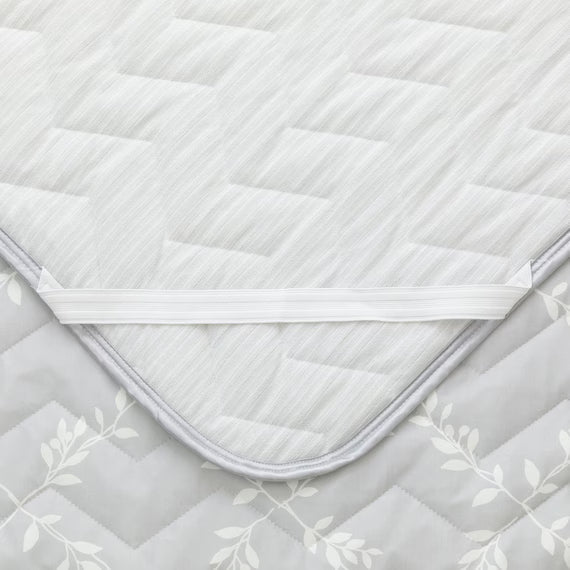 REVERSIBLE PADDED SHEET TOPPER N COOL WSP S2514 LEAF S