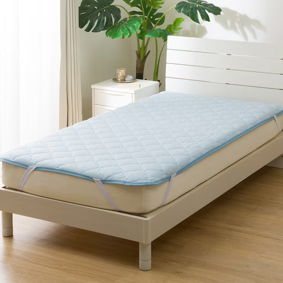 REVERSIBLE PADDED SHEET TOPPER N COOL S BL S2501