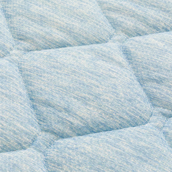 REVERSIBLE PADDED SHEET TOPPER N COOL SP SD BL S2502