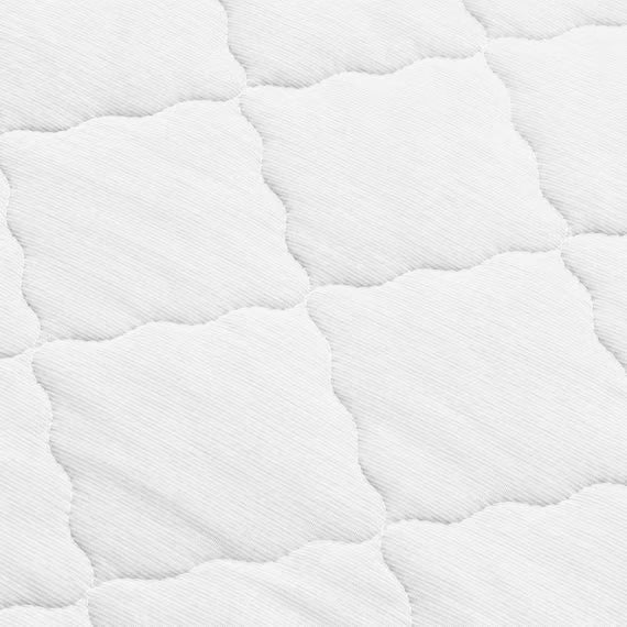 REVERSIBLE PADDED SHEET TOPPER N COOL SP Q WH S2502