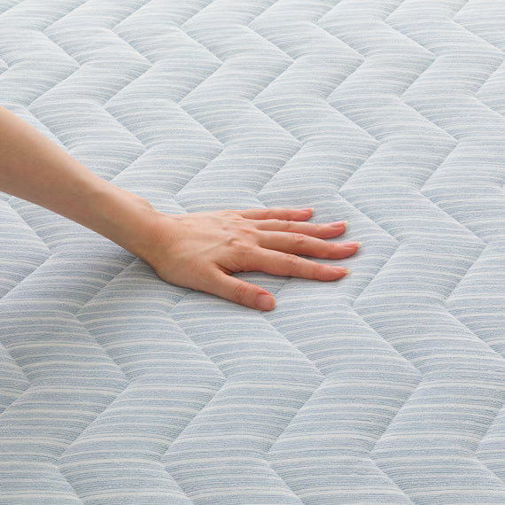 REVERSIBLE PADDED SHEET TOPPER N COOL WSP Q BL S2503