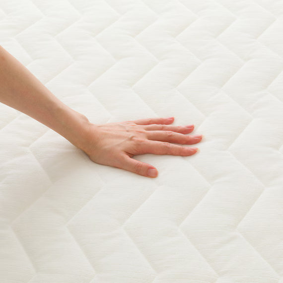 REVERSIBLE PADDED SHEET TOPPER N COOL WSP K WH S2503